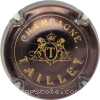 Capsule Taillet Bordeaux foncé et or