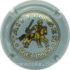Capsule Taittinger Gris et or