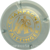 Capsule Taittinger Gris et or