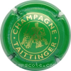 Capsule Taittinger Vert et or