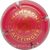 Capsule Taittinger Bordeaux et or