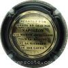 Capsule Jacquesson & Fils Histoire au recto, Napoléon au  verso, noir