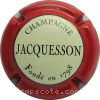 Capsule Jacquesson & Fils Contour rouge, fond crème