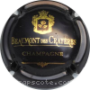 Capsule Beaumont des Crayeres Marron foncé et or