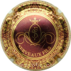 Capsule Serveaux et Fils Fond bordeaux et or
