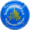 Capsule Servenay et fils Bleu, or et blanc
