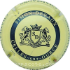Capsule Simon-Devaux Jaune-Crème, bandeau bleu-nuit