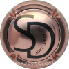 Capsule Sourdet-Diot Rosé et or