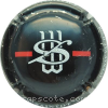 Capsule Saintot William Fond noir, blanc et rouge