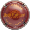 Capsule Dom Ruinart Bordeaux et or, 32mm