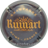 Capsule Ruinart Gris foncé et or, 32mm