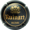 Capsule Ruinart Noir et or, écusson strié