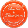 Capsule Savry Didier et Séverine Orange et blanc