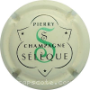 Capsule Seleque Fond crème, S vert