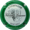Capsule Rousseaux Yannick Contour vert, fond blanc cassé