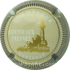 Capsule Rousseaux-Fresnet Crème, blanc et or, contour strié noir