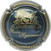 Capsule Rosiez-Hyvernaud Noir et or, contour strié