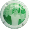 Capsule Jacques Yves Fond vert, contour blanc