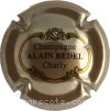 Capsule Bedel Alain Métal et or pâle