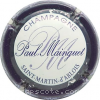Capsule Mainguet Paul Fond blanc, contour violet foncé