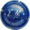Capsule Maitre Eric Bleu et argent