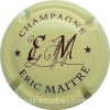 Capsule Maitre Eric Crème et marron