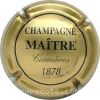 Capsule Maitre Or et noir