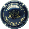Capsule Malard Jean-Louis Bleu nuit et or, premier cru