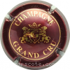 Capsule Malard Jean-Louis Bordeaux foncé et or, grand cru