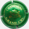 Capsule Malard Jean-Louis Vert et or, grand cru