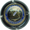 Capsule Mailly-Champagne Contour noir, cercle bleu