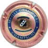 Capsule Mailly-Champagne Contour rosé, cercle bleu