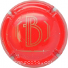 Capsule Bonnaire Rouge et or pâle