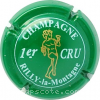 Capsule Rilly la Montagne Vert et blanc, angelot or