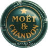 Capsule Moët et Chandon Vert foncé et or-cuivré