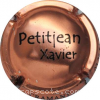 Capsule Petitjean Xavier Cuivre et noir