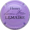 Capsule Lemaire Henri Violet pâle et noir