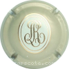 Capsule Roederer Louis Gris, fond blanc et or