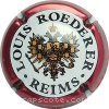 Capsule Roederer Louis Contour bordeaux, verso or