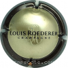 Capsule Roederer Louis Contour marron, or pâle, grosse lettre