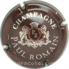 Capsule Romain Paul Marron et argent, petit R