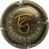 Capsule Fleury - Gille  Marron, or et blanc
