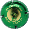 Capsule Prevot René Vert et or