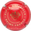 Capsule Piper-Heidsieck Rouge et or