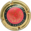 Capsule Piper-Heidsieck Rosé sauvage, contour or