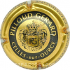 Capsule Pilloud Gérard Or et noir