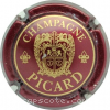 Capsule Picard Bordeaux et or