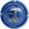 Capsule Perseval Bleu foncé et or pâle