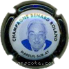 Capsule Benard Roland Bleu, contour noir