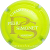 Capsule Pehu-Simonet Vert pâle fluo, blanc et or